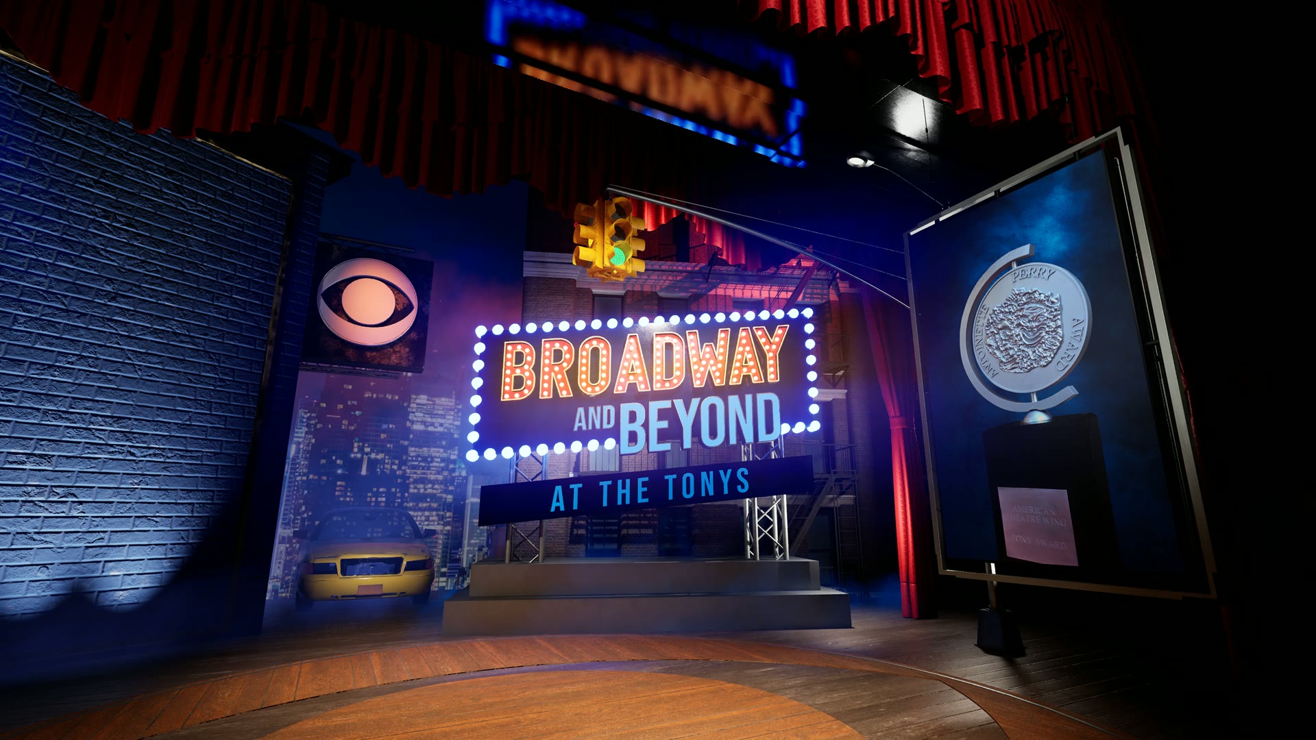 The set, in Unreal Engine 5