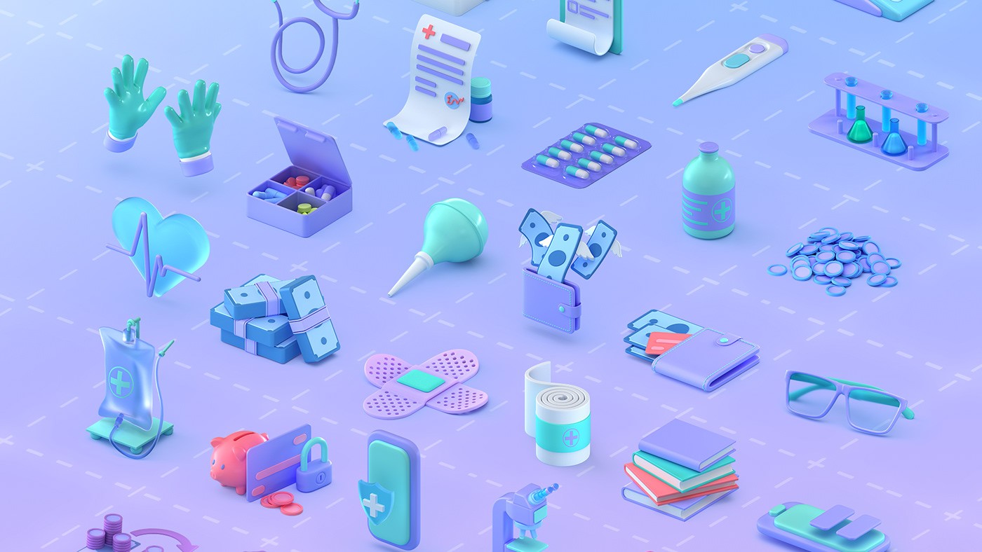 Medical icon set