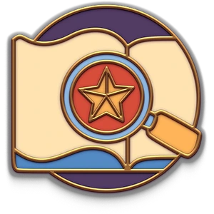 Lucky hoarder pin