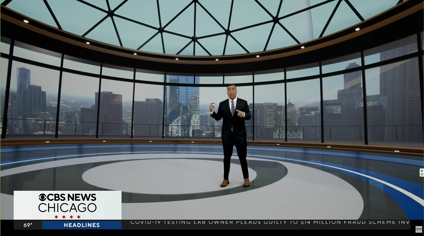 CBS National Weather AR/VR Framework · still 8