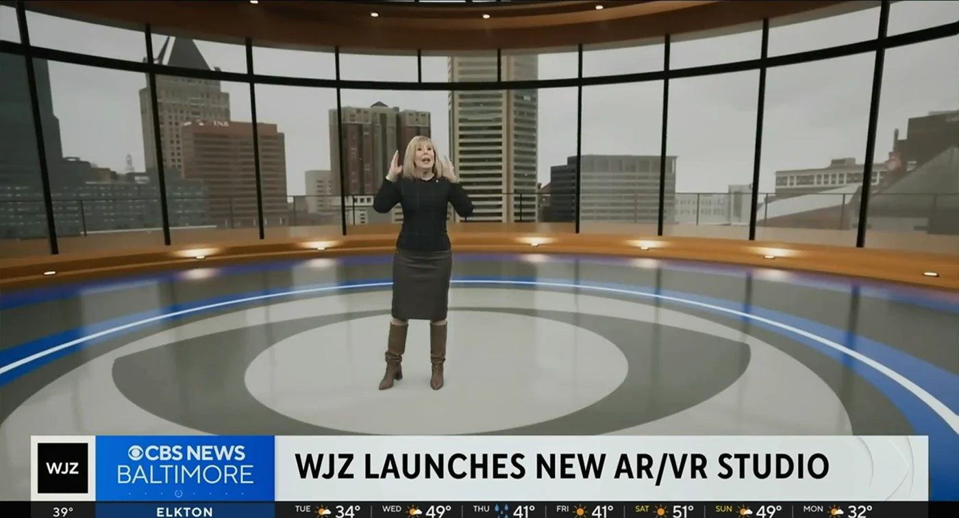 CBS National Weather AR/VR Framework · still 9