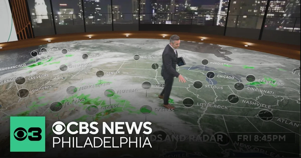 CBS National Weather AR/VR Framework · still 12